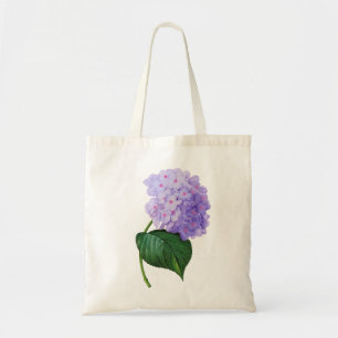 Purple Redoute Hydrangea Budget Tote Bag
