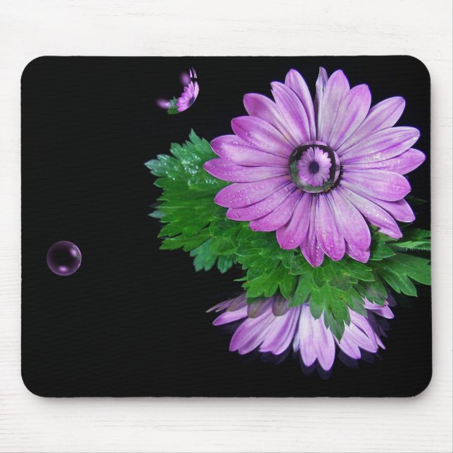 Purple Reflection Mouse Pad (Front)