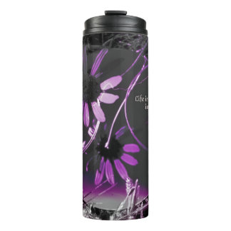 Purple Reflection Thermal Tumbler