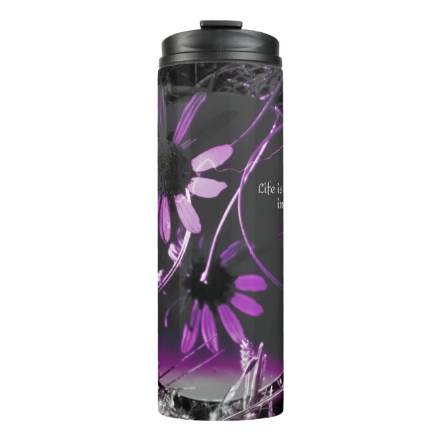 Purple Reflection  Thermal Tumbler (Front)