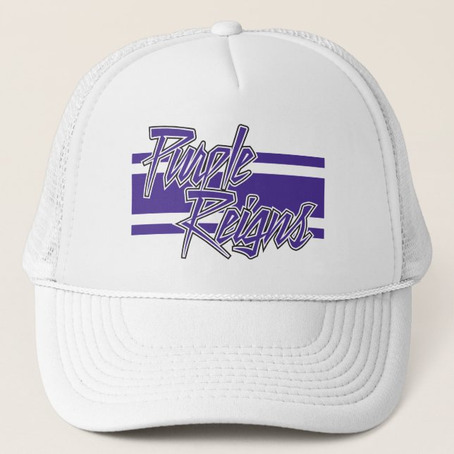Purple Reigns N-Stripe on Hats - (Front)