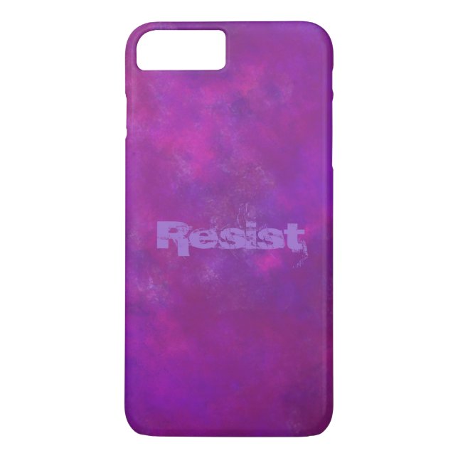 Purple Resist Case-Mate iPhone Case (Back)