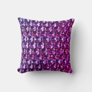 Purple, Rhinestones, diamonds, jewellery, gemstone Cushion