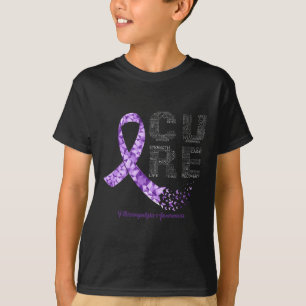Purple Ribbon Fibromyalgia Awareness T-Shirt