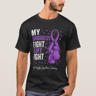 Purple Ribbon Granddaughter Hodgkins Lymphoma Awar T-Shirt