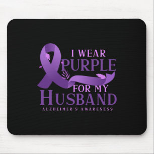 Purple Ribbon Heimerheimer Fighter Husbynd Heimerh Mouse Pad