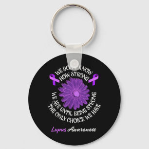 Purple Ribbon Lupus Warrior Lupus Fighter Lupus Key Ring