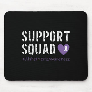 Purple Ribbon Men Women Kids Heimerheimer's Awaren Mouse Pad