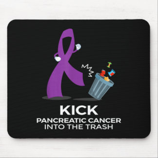 Purple Ribbon s for Pancreatic Cancer Awareness Mouse Pad