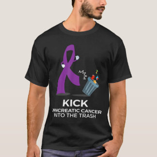 Purple Ribbon s for Pancreatic Cancer Awareness T-Shirt