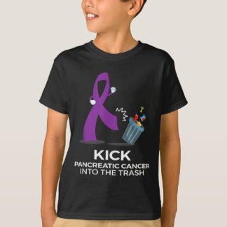 Purple Ribbon s for Pancreatic Cancer Awareness T-Shirt