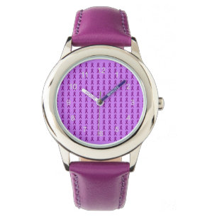 Purple Ribbons Watch
