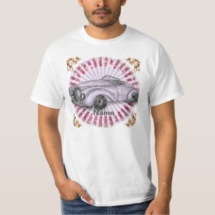 Purple Roadster Car T-Shirt