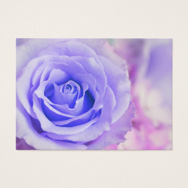 Purple Rose Background Customised Template (Front)