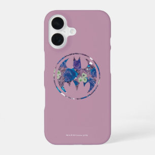 Purple Rose Bat Signal iPhone 16 Case