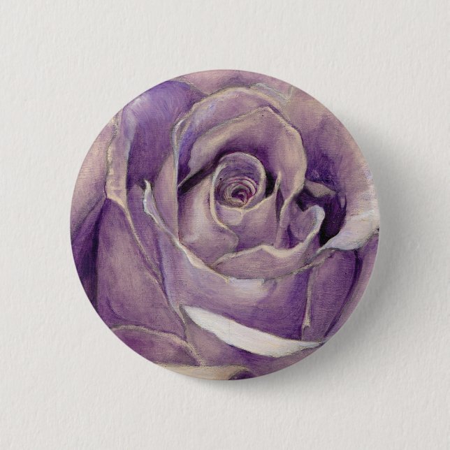 Purple Rose Button (Front)