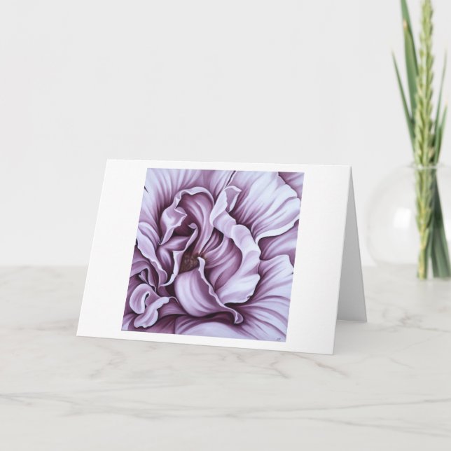 Purple Rose Card (Front)