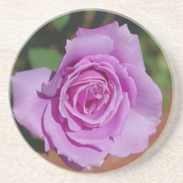 Purple Rose Coaster (Front)