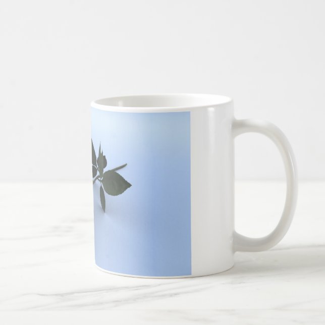 Purple Rose Coffee Mug (Right)