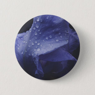 Purple Rose Flower 6 Cm Round Badge