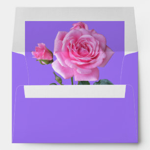 Purple Rose Of Sharon Lilly Of The Valley Envelope