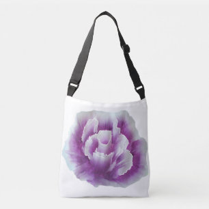 Purple Rose Painting Tote Bag