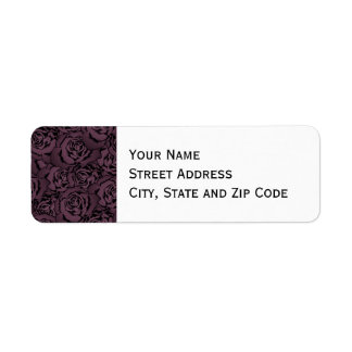 Purple Rose Pattern