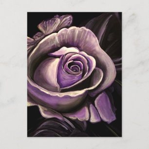 Purple Rose Postcard