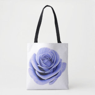 Purple Rose Tote Bag