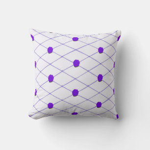 Purple Roses Criss Cross Quilt Pattern Pillows