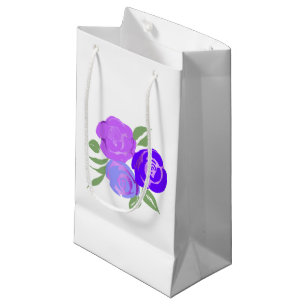 Purple Roses Gift Bag