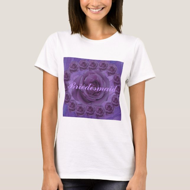 Purple Roses T-Shirt (Front)