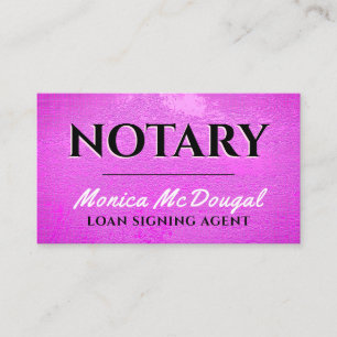 Purple rough faux texture business card