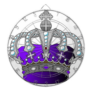 Purple Royal Crown Dartboard