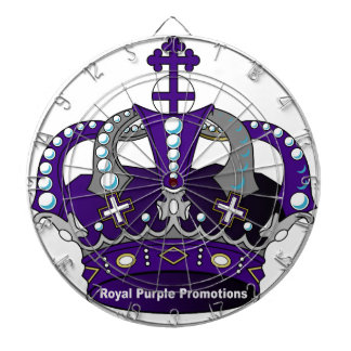 Purple Royal Crown Dartboard