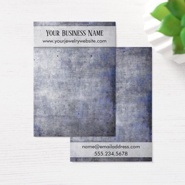 Purple Rustic Grunge Earring Holder Display Cards (Desk)