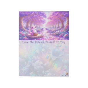 Purple Salamander Notepad