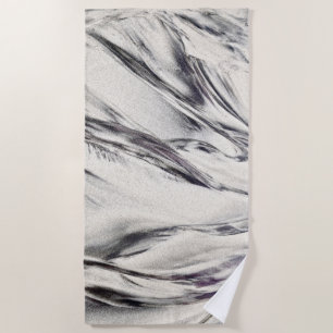 Purple Sand Of Big Sur, 2018 (photo) SVP Images Beach Towel