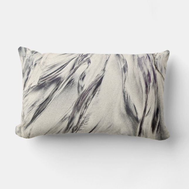 Purple Sand Of Big Sur, 2018 (photo) | SVP Images Lumbar Cushion (Front)