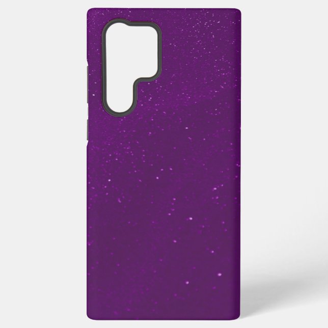Purple Sand Samsung Galaxy S22 Ultra Case (Back)
