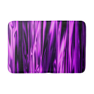 Purple Satin...... Bath Mat