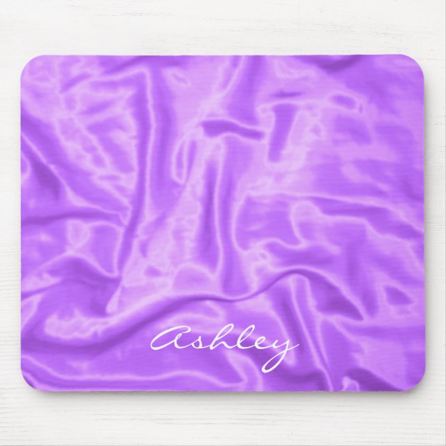 Purple Satin - Computer Mousepad (Front)