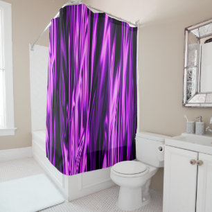 Purple Satin...... Shower Curtain