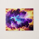 Purple Science Fiction Galactic Explosion in Sky Jigsaw Puzzle<br><div class="desc">Purple Science Fiction Galactic Explosion in Sky is a powerful spark of an imaginative but what one day will day become Non science fiction!</div>