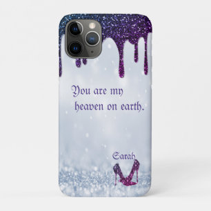 Purple Sequins Case-Mate iPhone Case