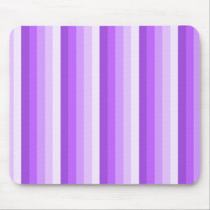 Purple shadow stripes mouse pad