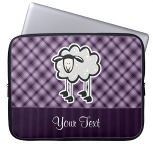 Purple Sheep Laptop Sleeve