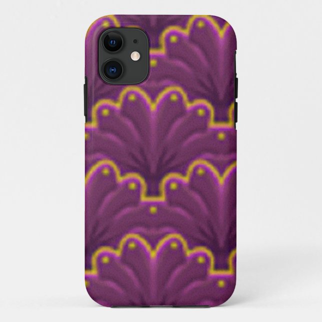 Purple Shell Phone Case (Back)