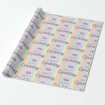 Purple Shells Happy Wedding Coastal Colourful Beac Wrapping Paper<br><div class="desc">Celebrate love by the sea with this charming wrap featuring delicate shells and the phrase "Happy Wedding." Perfect for beach ceremonies,  coastal showers,  or destination weddings.</div>