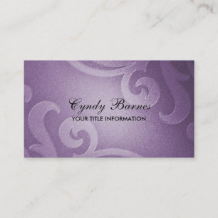 Purple Shimmer Business Card